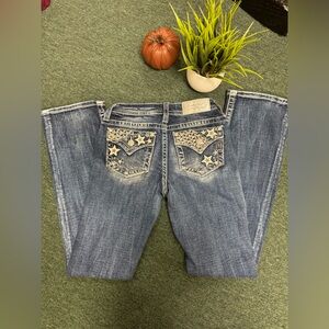 Miss Me Mid-Rise Tailored Boot Jeans size 26